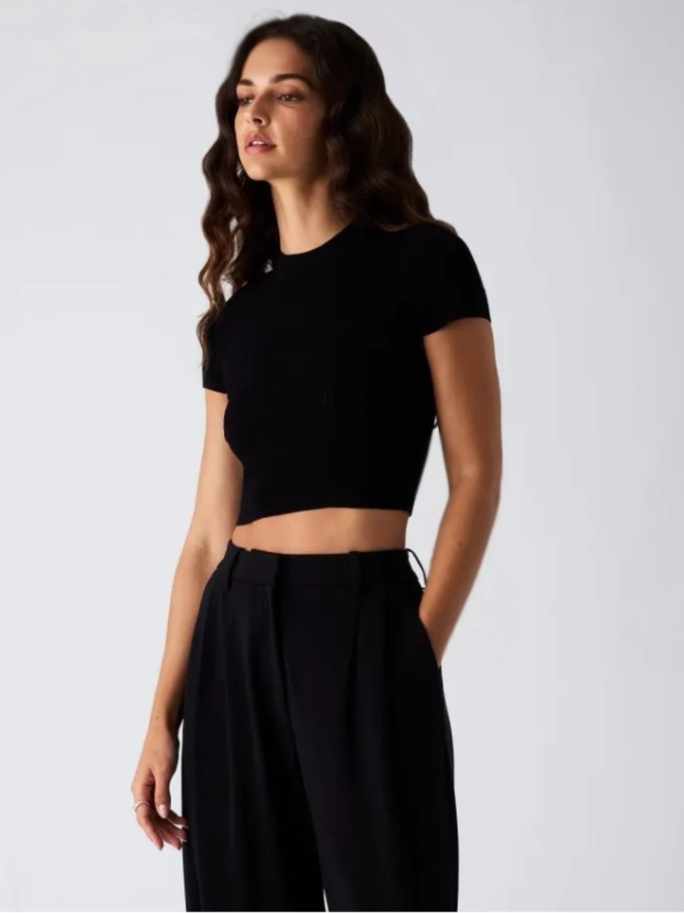Kith Women Arys Monogram Pointelle Tee